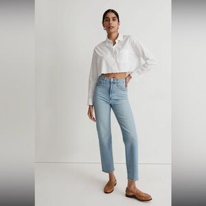 Madewell perfect vintage straight jean
